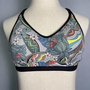Victoria Sport Victoria's Secret VSX Incredible Floral Sports Bra 36C 2/$25